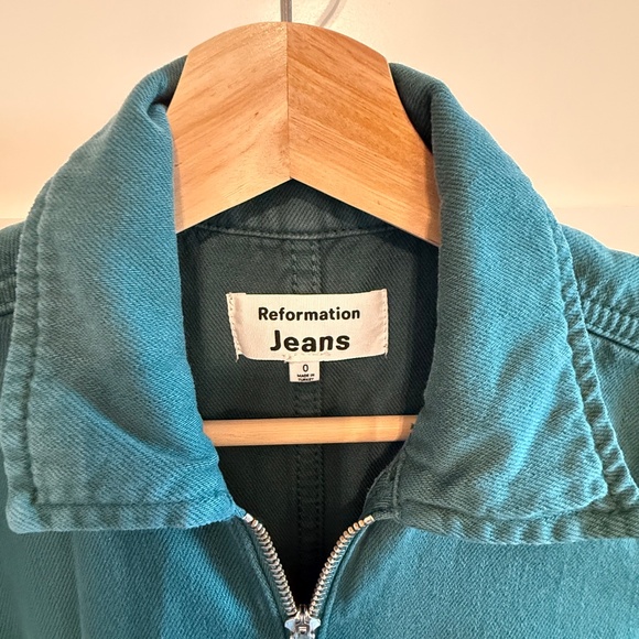 Reformation Cassidy Jumpsuit size 0 - Picture 4 of 4